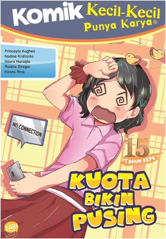Komik kecil-Kecil Punya Karya Kuota Bikin Pusing