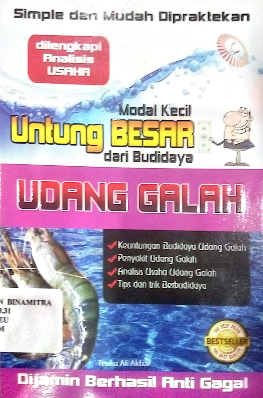 Modal Kecil Untung Besar dari Budidaya Udang Galah